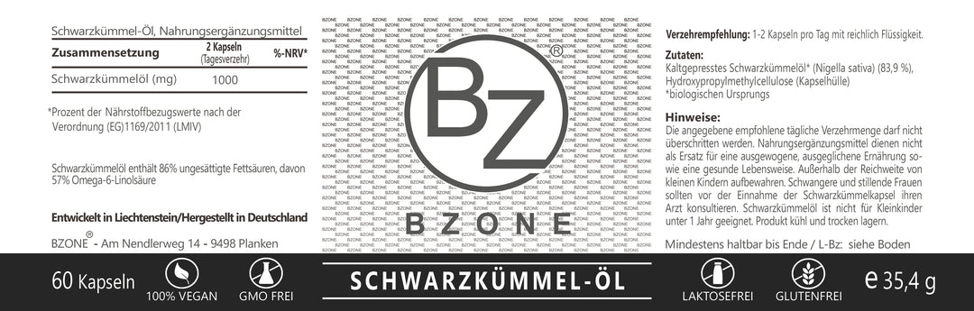 Schwarzkümmelöl Kapseln